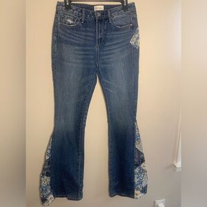 Blue Flared Women's Jeans